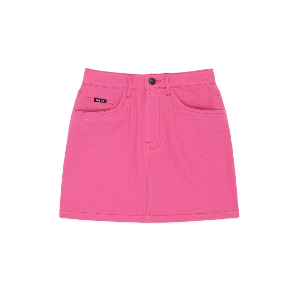 TEDDY FRESH X TRIXIE MATTEL MINI SKIRT - PINK SIZE 28